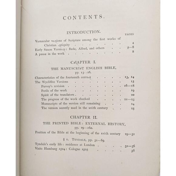 1868 1st Ed - A General View of the History of the English Bible Brooke Westcott - Picture 7 of 12